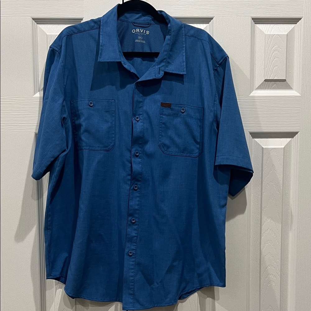 NWOT Orvis Men's Short Sleeve Button Down Shirt